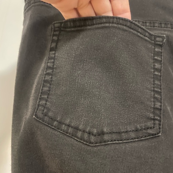 JENNIFER LOPEZ black wash jeggings size 16 - Picture 3 of 6